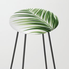 Palm Leaf #1 #minimal #tropical #wall #decor #art #society6 Counter Stool