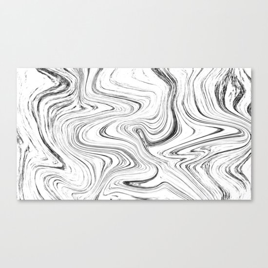 Marble (watecolor) Canvas Print