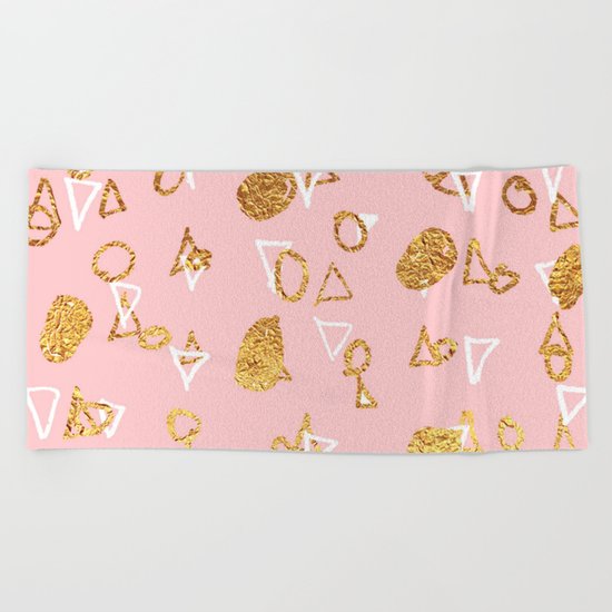 Push Yourself And Dont Settle Beach Towel
