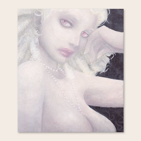 Albino - Nude Canvas Print