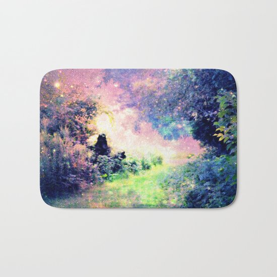 Pastel Fantasy path Bath Mat