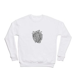 my heart is real Crewneck Sweatshirt