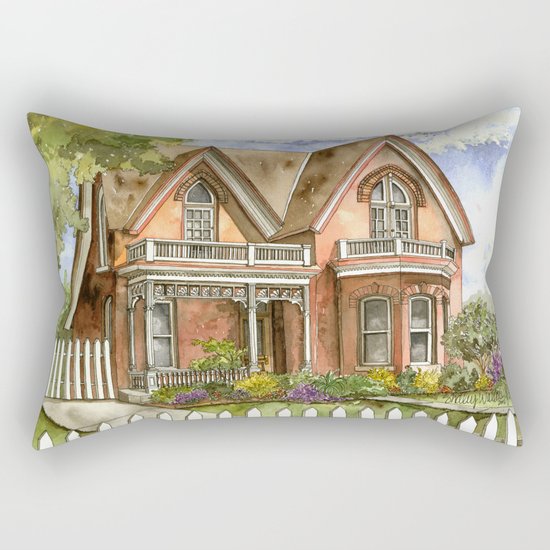 Victorian Beauty Rectangular Pillow