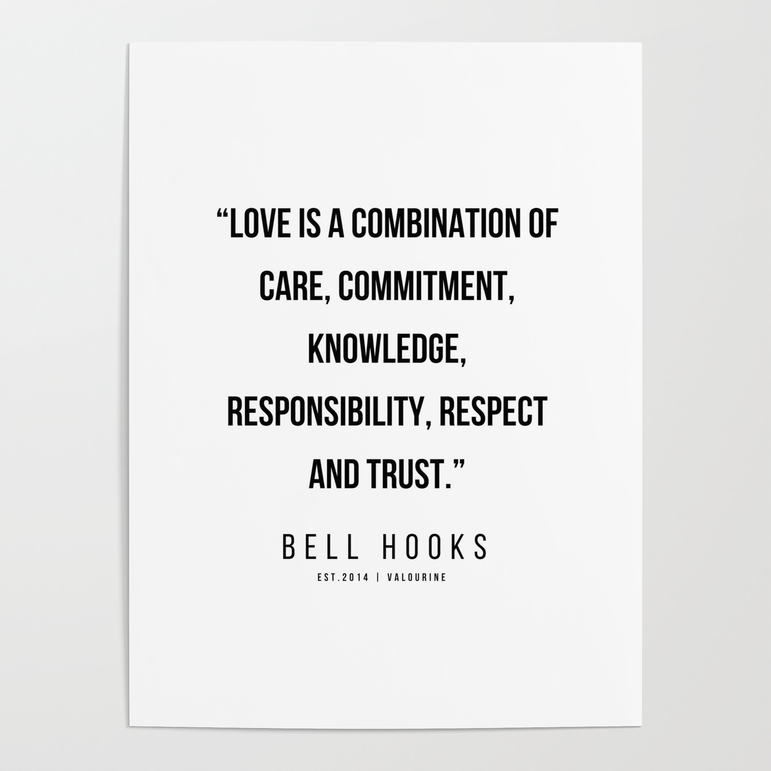 4 Bell Hooks Bell Hooks Quotes 200611 Poster By Quotes And Sayings Society6