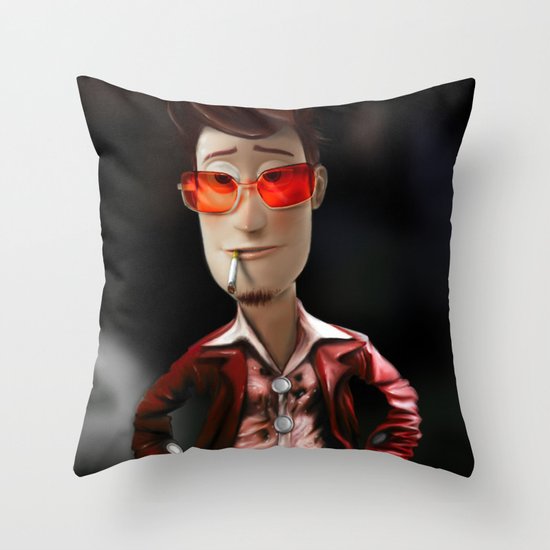 Hit me has hard has you can Buzz..!...(Fight Club) Throw Pillow