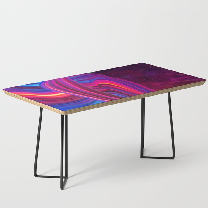Neon twisted space #4 Coffee Table