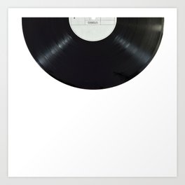 Music Vinil Art Print