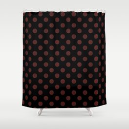 Tartan polka dots Shower Curtain
