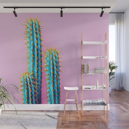 Succulent Cactus Art Wall Mural