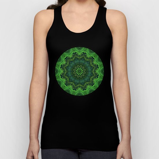 Harmony in Green Unisex Tank Top