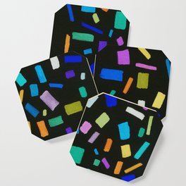 Squares and Rectangles (Neon Edition) Coaster