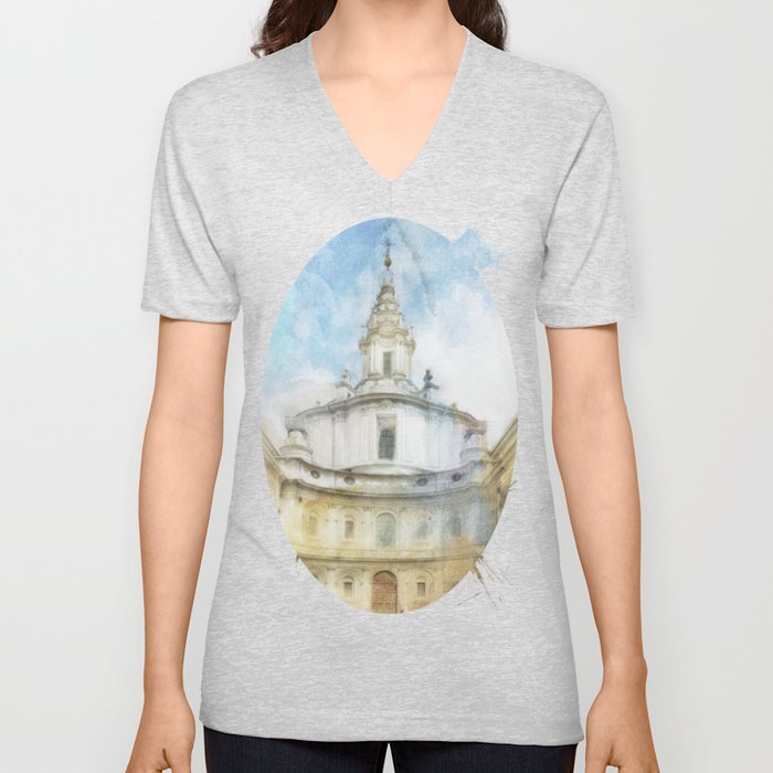 Palazzo Rome V Neck T Shirt