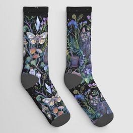 Witch Potion Garden Socks