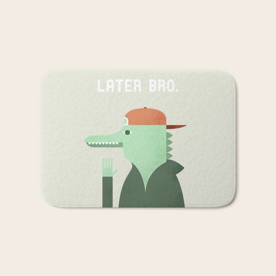 Later Gator Bath Mat