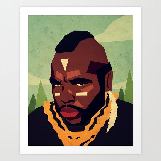 Childhood Hero Art Print