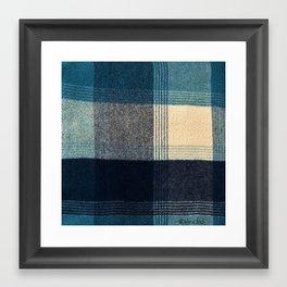 Abstract Flannel Framed Art Print