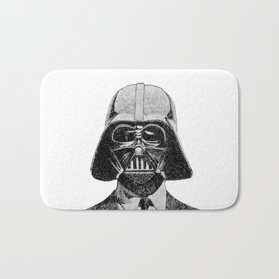 Darth Vader portrait #2 Bath Mat