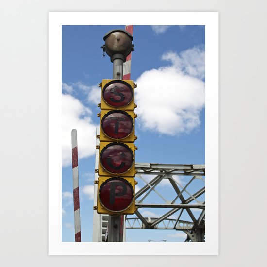 STOP Art Print