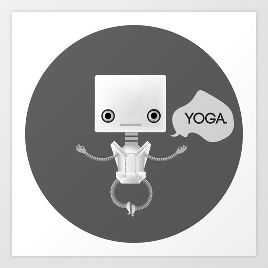 Yoga Art Print