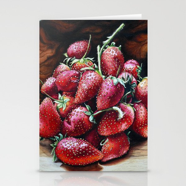 Swaziland Strawberries Stationery Cards