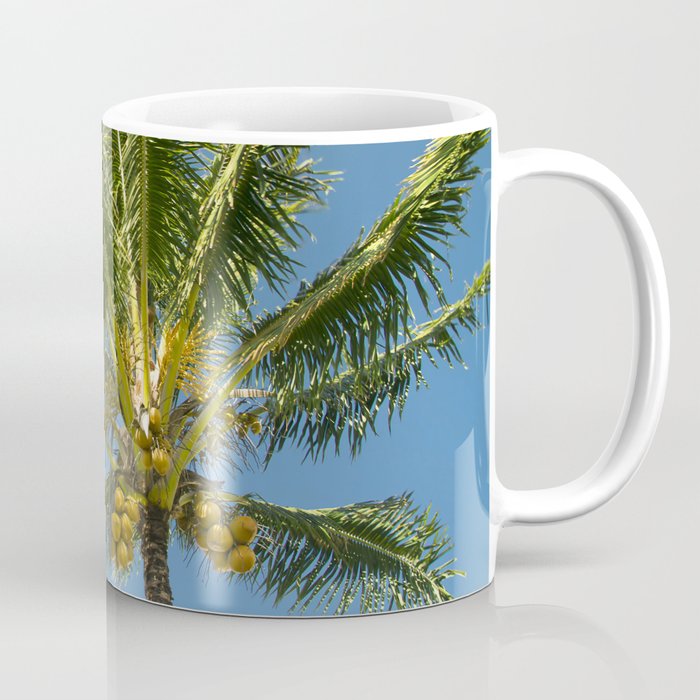 Hawaiian Coconut Palm Tree Coffee Mug