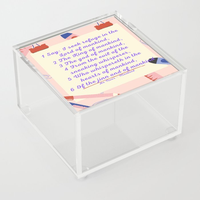 An Nas Acrylic Box