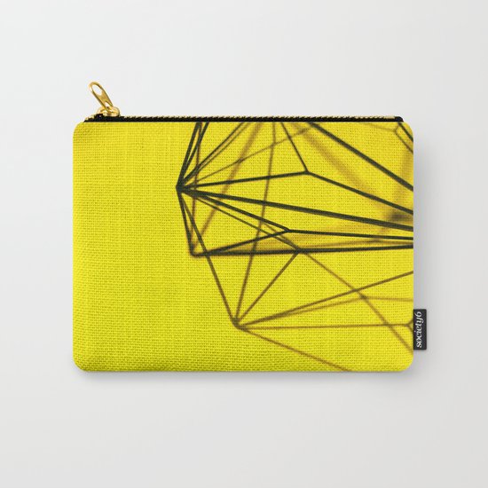 Yellow shape Carry-All Pouch