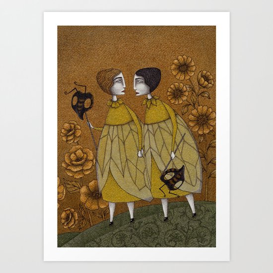 To Save the BEES! Art Print