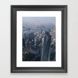 Modern Shanghai Framed Art Print