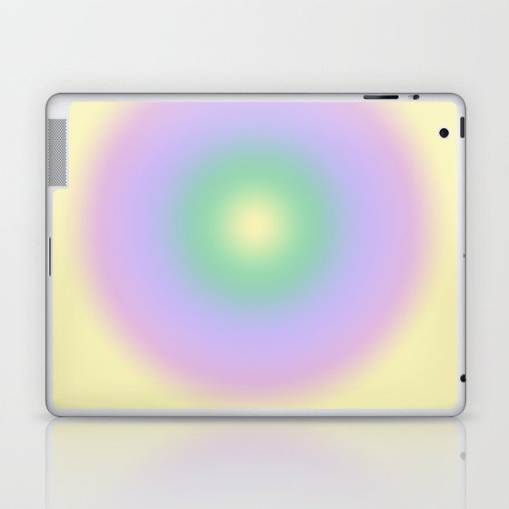 Aura Yellow Laptop & iPad Skin