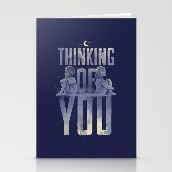 'Thinking of You' Stationery Cards