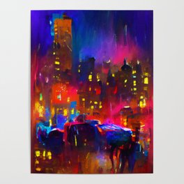 Nights of New York City Poster