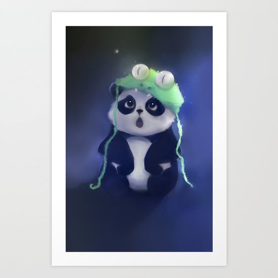 cute absurd Art Print