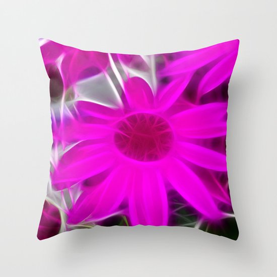Senetti Daisy Throw Pillow