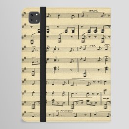 Antique Sheet Music iPad Folio Case