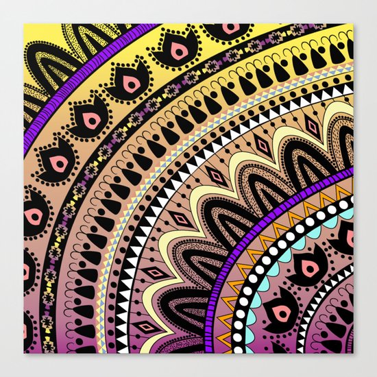 MOONFLOWER Canvas Print
