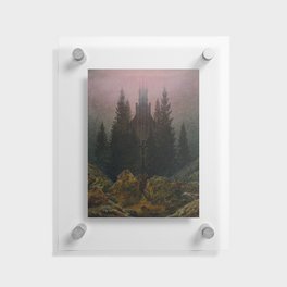 Caspar David Friedrich - The Cross in the Mountains Floating Acrylic Print