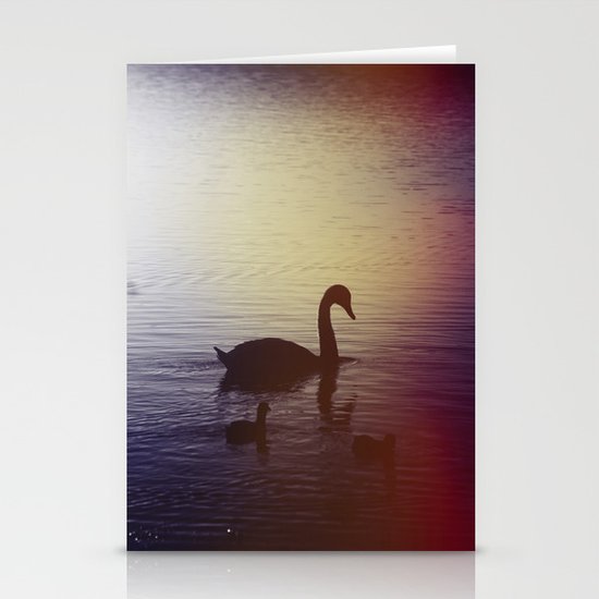 Swan Stationery Cards