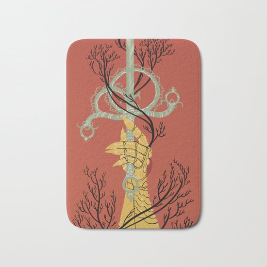 Ace of Swords Bath Mat