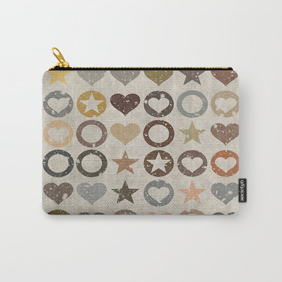 stars and hearts Carry-All Pouch
