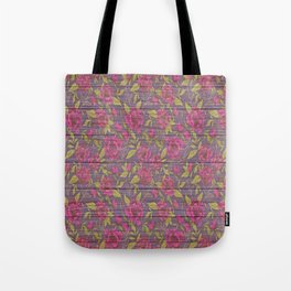 Flower on Wood Collection #3 Tote Bag
