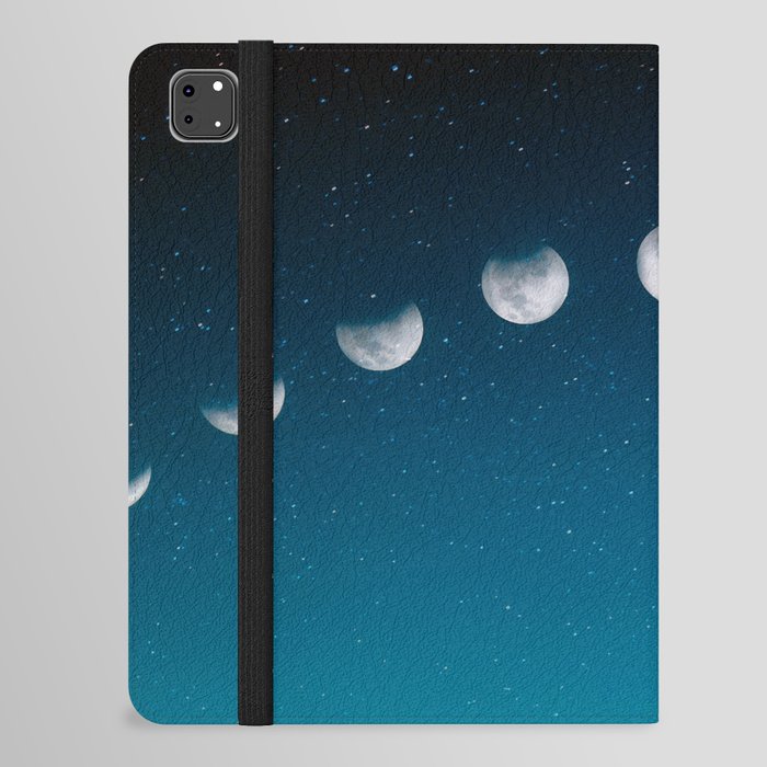 Moon Phases iPad Folio Case