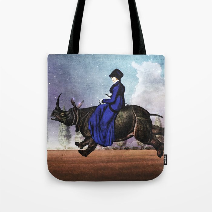 She went out into the field Tote Bag