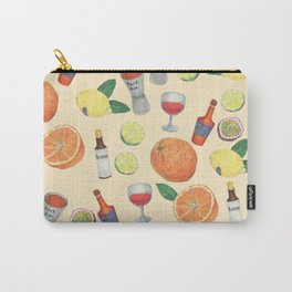 cocktail recipe pattern _ zombie Carry-All Pouch