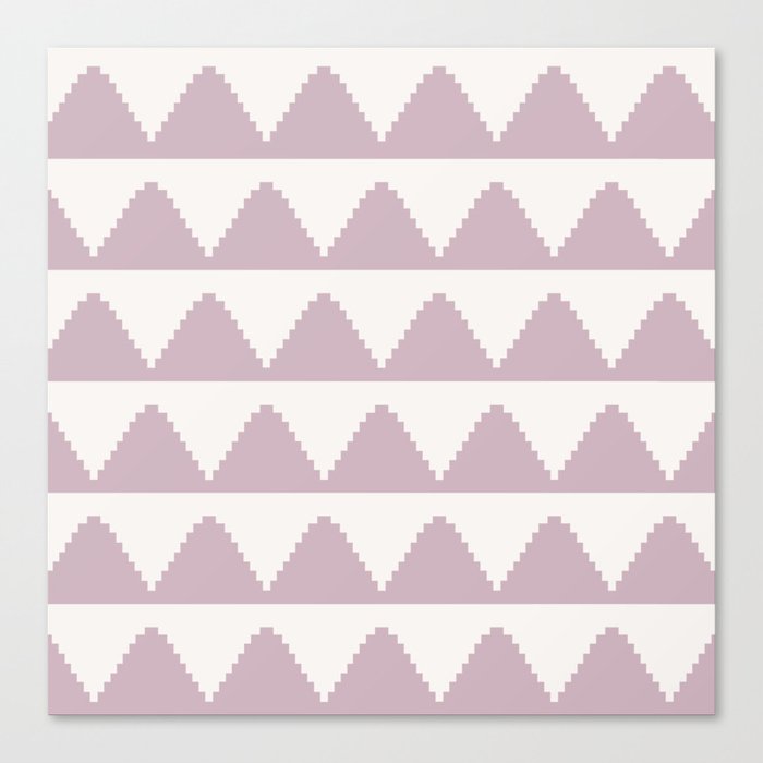 Geometric Pyramid Pattern XLV Canvas Print