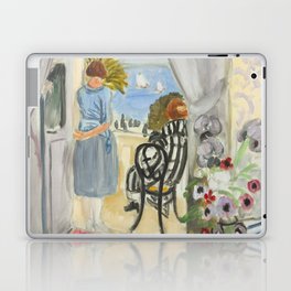 Henri Matisse Woman at The Open Window in Nice Laptop Skin