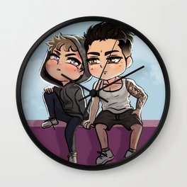 Ben and Colby (BBNB) Wall Clock