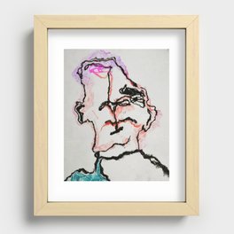 The Thinker Recessed Framed Print