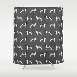 Rat Terrier dog breed decor gifts pure breed dogs Shower Curtain