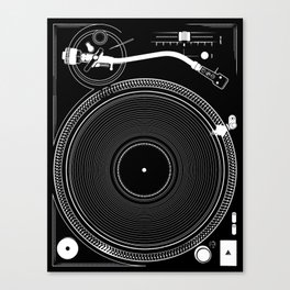 DJ TURNTABLE - Technics Canvas Print
